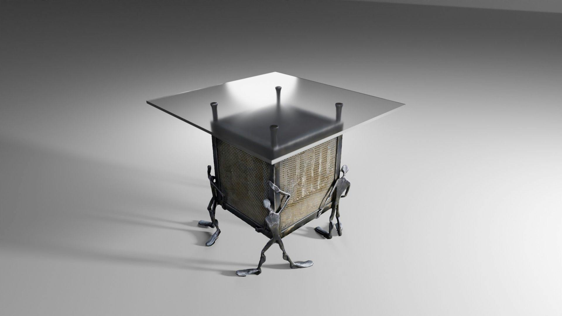 Infernal Table - Ray Traced Render